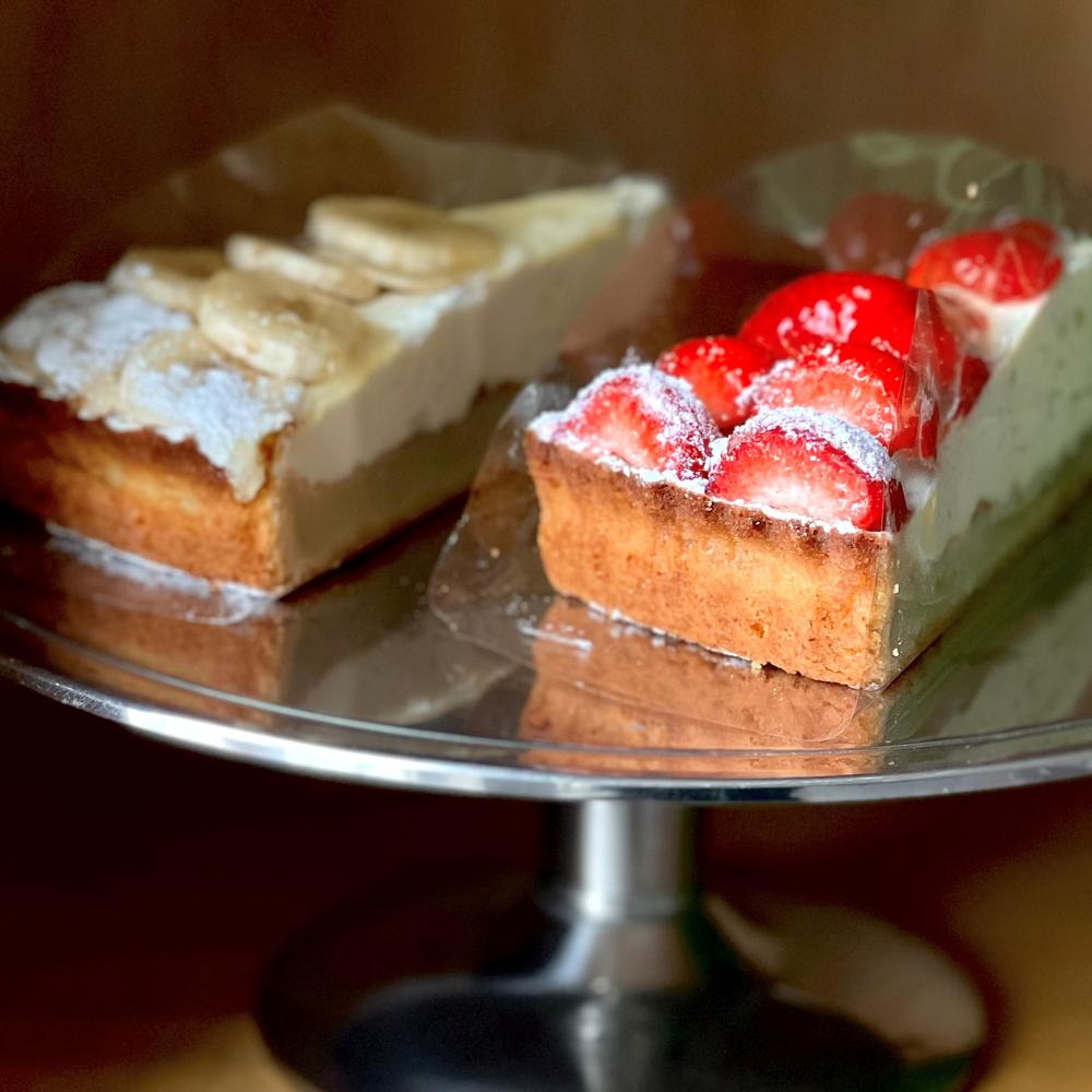 Spie flan aardbei