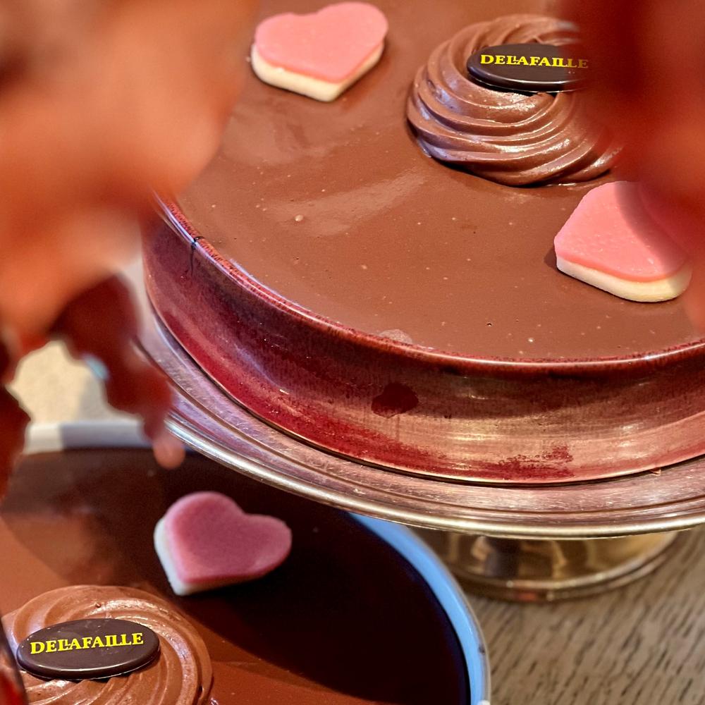 Schaal chocolade mousse 5 personen